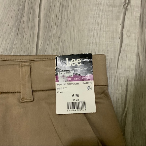 Lee Midrise Straight Women's Pants - Picture 3 of 8